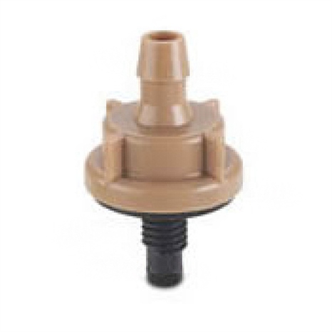 Rain bird pressure-compensating module - lt brown 5gph 10-32 thread x barb