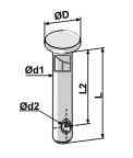 Clevis pin