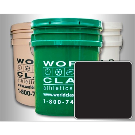 World class removable artificial turf paint - black - 5 gal.