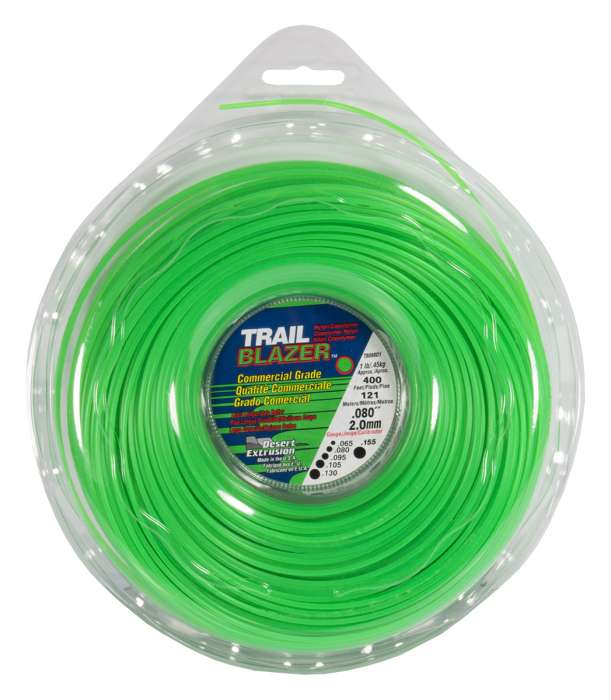 Trimmer line trailblazer™ round green donut .080" / 2.0mm