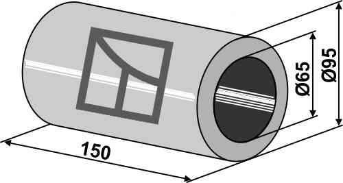 Distance piece - 150mm