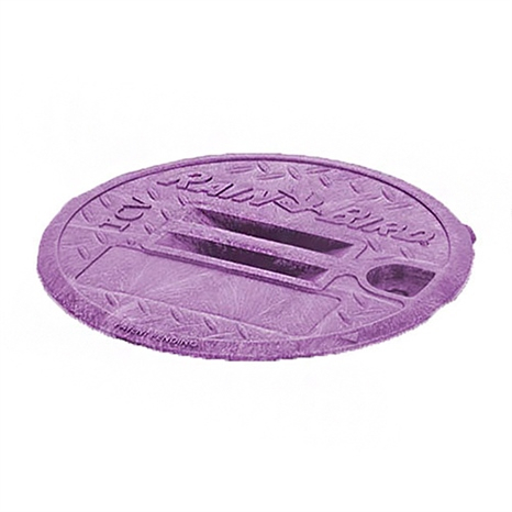 Rain bird 10" round valve box purple lid only