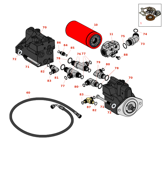 Toro Groundsmaster 4010-D Steering Hydraulics