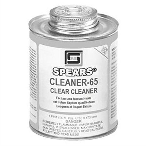 Cleaner - pint cleaner-65 clear