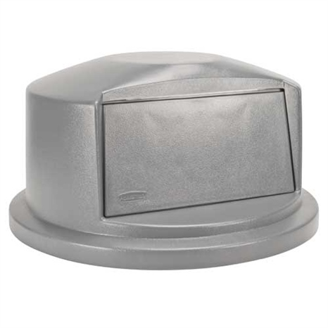 Rubbermaid dome lid - 44 gal grey - ea