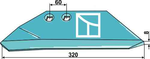 Replacement wings - left