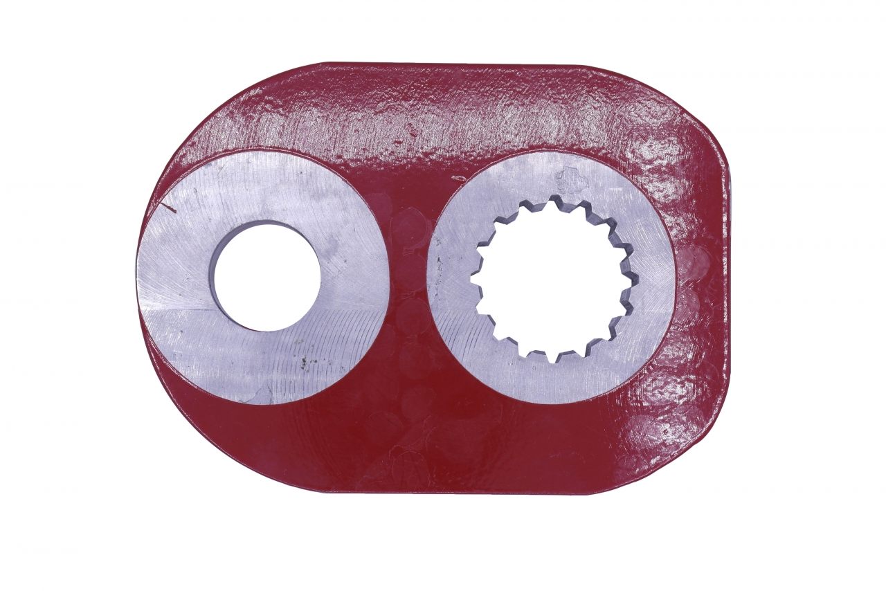 Crank plate nut side 7120