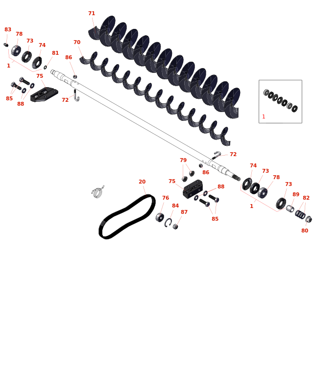 Toro Reelmaster 5610-D Rear Roller Brush