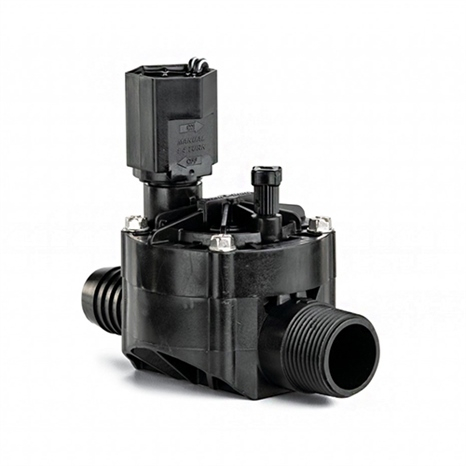 Rain bird hv valve with non-flow control - 1" male x barb