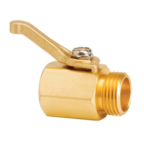 Underhill brass high flow control valve - 3/4in mht x 3/4in fht