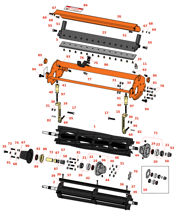 Jacobsen E-Plex II Reel & Bedknife