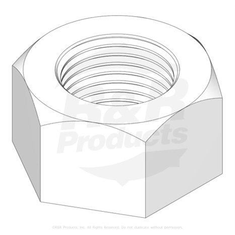 Nut - 5/8-18 lh spindle