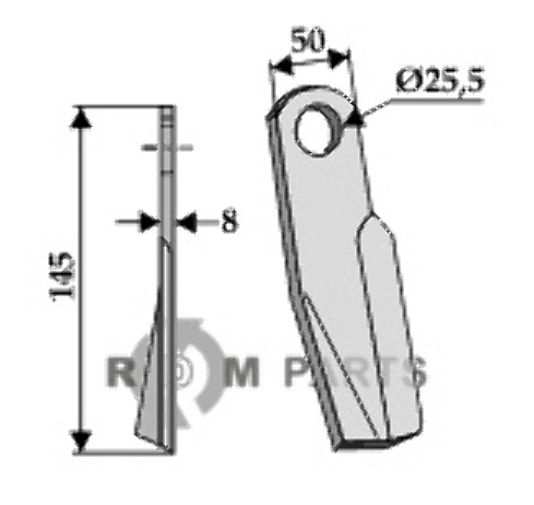 RDM Parts Schlegel - links