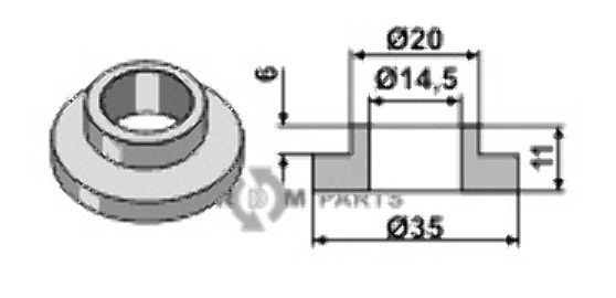 Buchse 63-brn-901