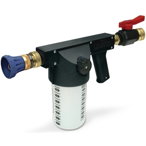 Underhill liquidpro wetting agent applicator gun - 3/4in inlet + 1in mht x 3/4in fht adapter