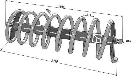 Spiral roller 3500 - left model