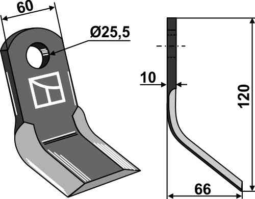 RDM Parts Y-kniv