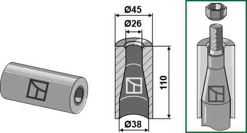 Inlasbus 110mm