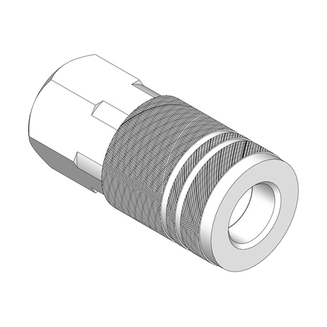 Coupler - 1/4 nptf