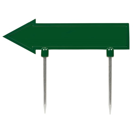 Sign - small green arrow/no decal