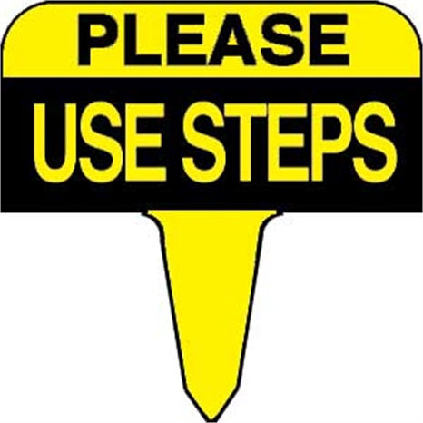 Sign - please use steps