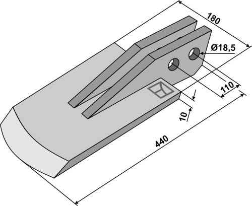 Spaten geeignet für Celli 861506