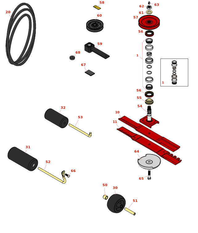 Toro Groundsmaster 3320 Deck Parts