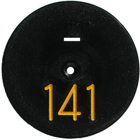 Sprinkler cap yardage marker - 1 number