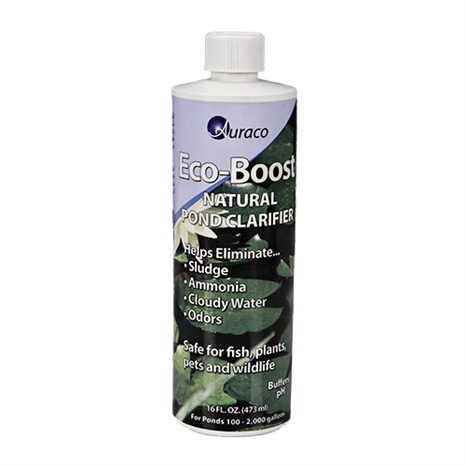 Eco-boost pond clarifier