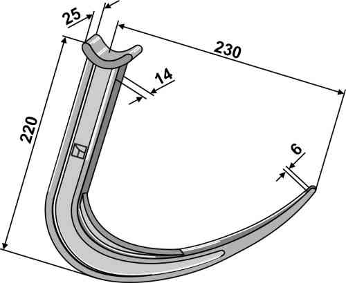 Balenklemhaak 230