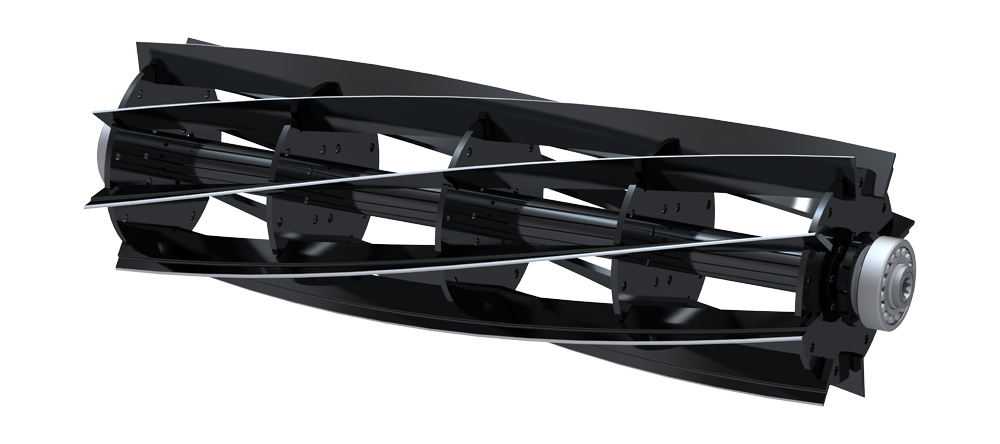 Reel - 8 blade razor series radial low drag w/bearings and seals 22x7