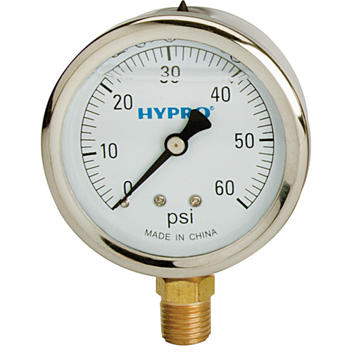 Hypro pressure gauge - 0-60 psi