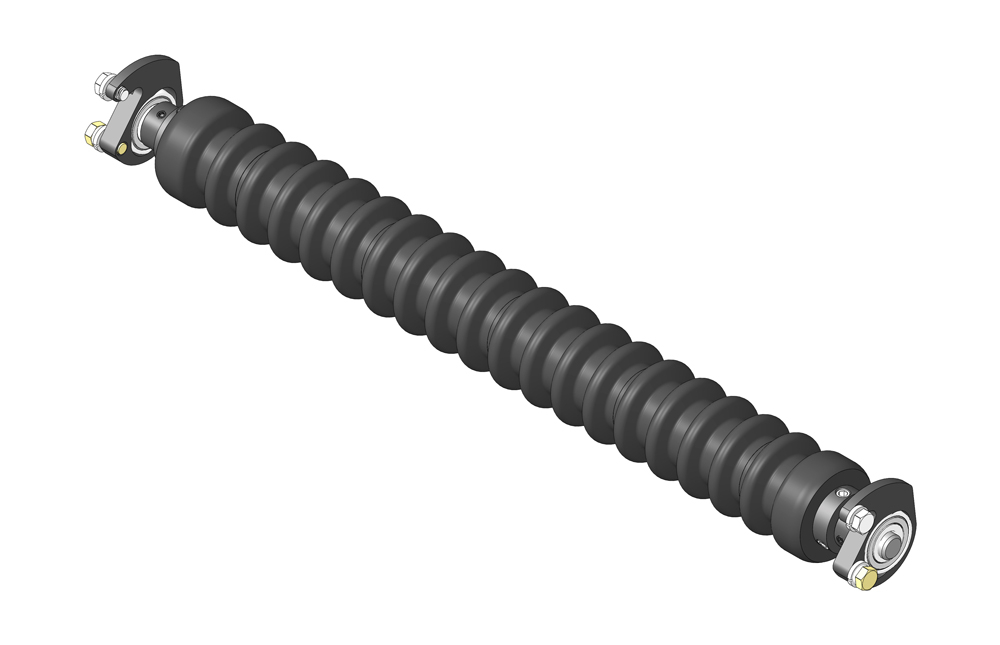 Minuteman rear grooved roller system