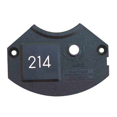 Sprinkler cap yardage marker - 1 number