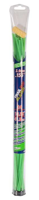 Trimmer line trail blazer™ fluorescent red 16¼" line - tube .155" / 3.9mm 24 pcs