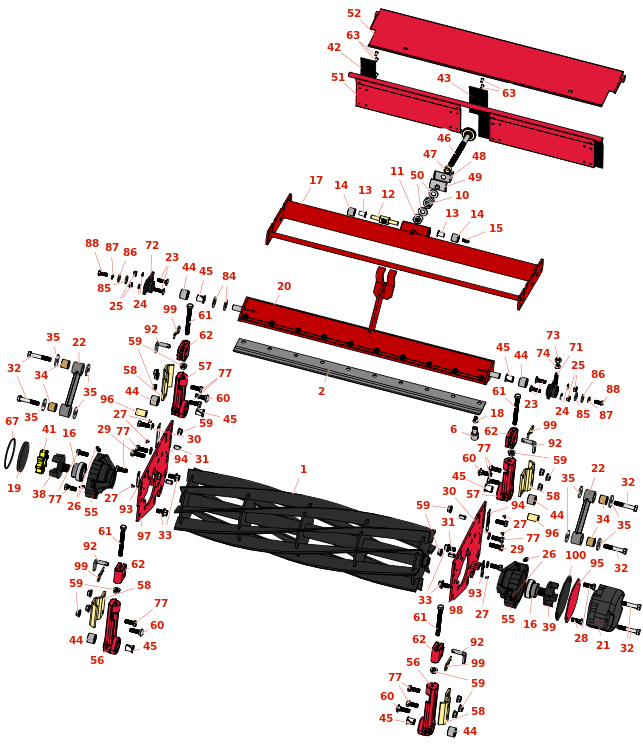 Toro Reelmaster 2600-D Reel & Bedknife