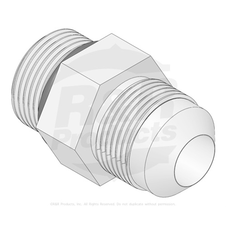 Hydraulic fitting - 1/2 - manifold