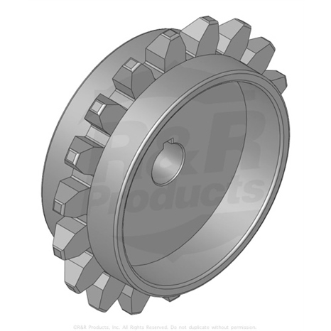 Sprocket - 6 cast -18T