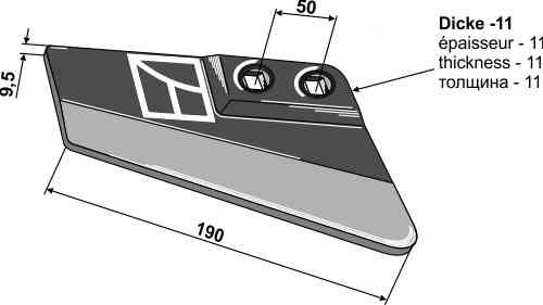 Replacement wings - right