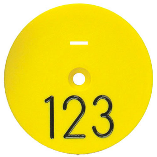 Sprinkler cap yardage marker - 1 number