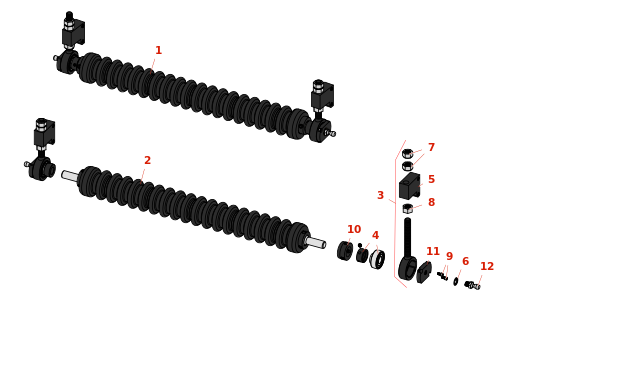 Toro Greensmaster 3050 Minuteman Roller System