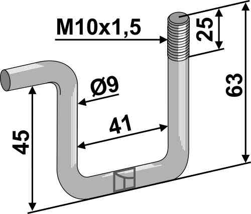 Halter geeignet für Köckerling 904564