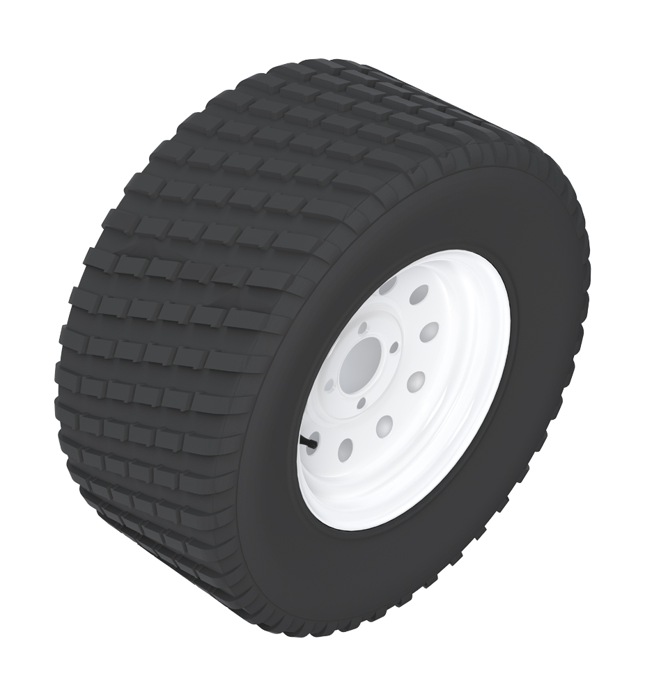 Tire & wheel - 24x9.50-12 (4 ply) multi trac