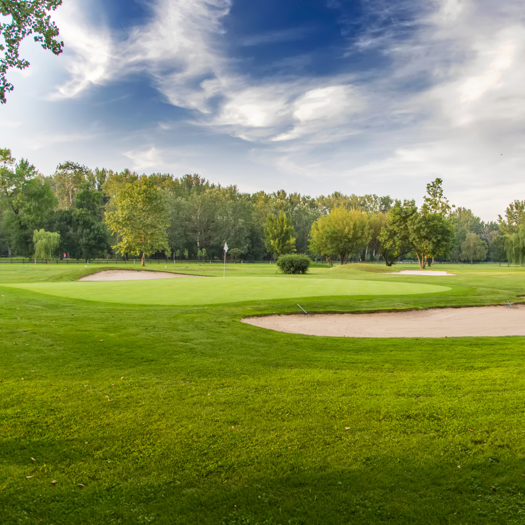 Golfbaan toebehoor