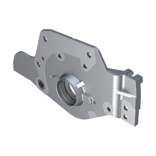 Side plate assy - 7 in lh aluminum