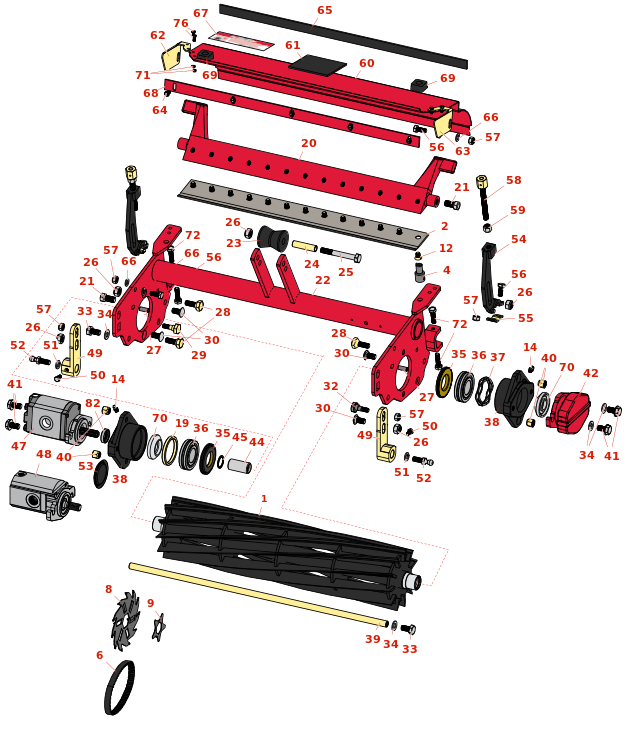 Toro Greensmaster 3050 Reel & Bedknife