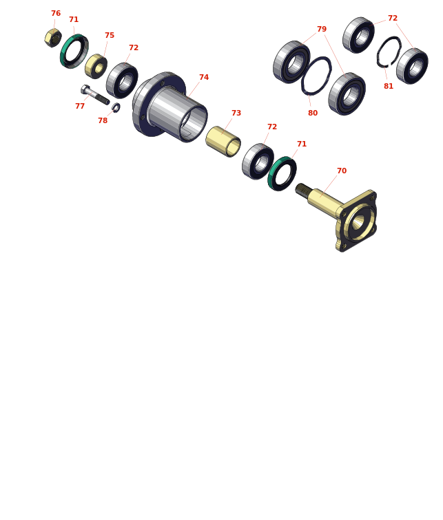 Toro Greensmaster 1026 Rear Drum