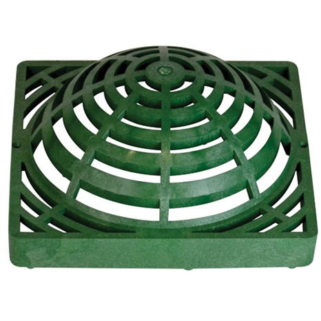 Atrium grate - 9" green