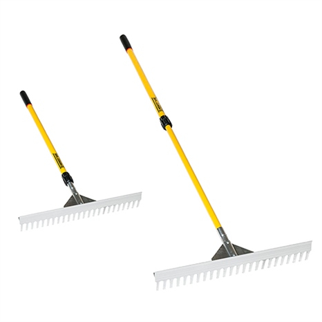 Baserunner field rake 24in