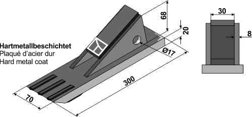 Point „Sprosser“ fitting for Rabe 26104101